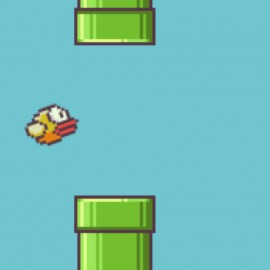 Captura del juego Flappy Bird