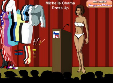 Michelle Obama Dress Up Un Juego De Chicas